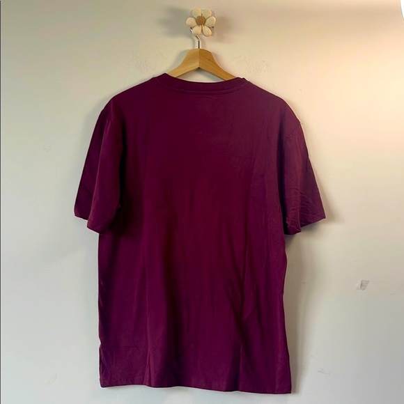 Quiksilver Red and Purple Short Sleeve Tee - Picture 5 of 5